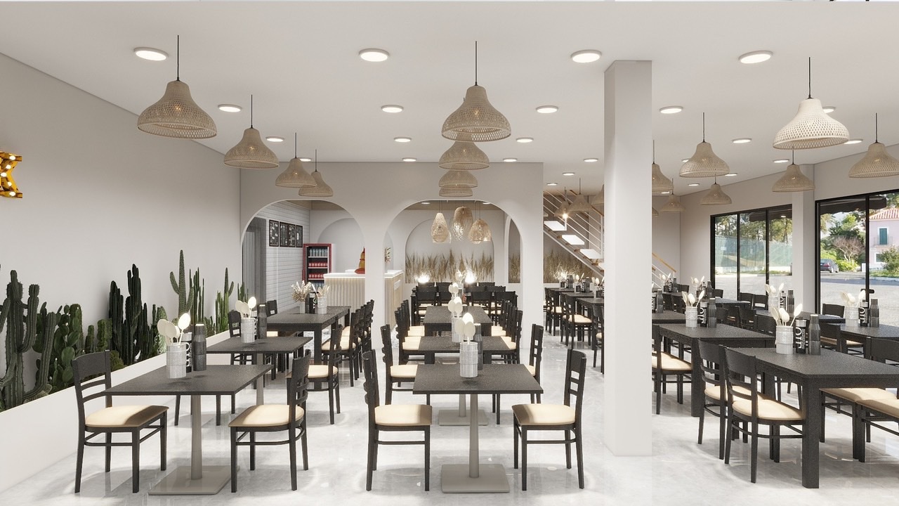 DỰ ÁN THI CÔNG NỘI THẤT NHÀ HÀNG - Ảnh 2