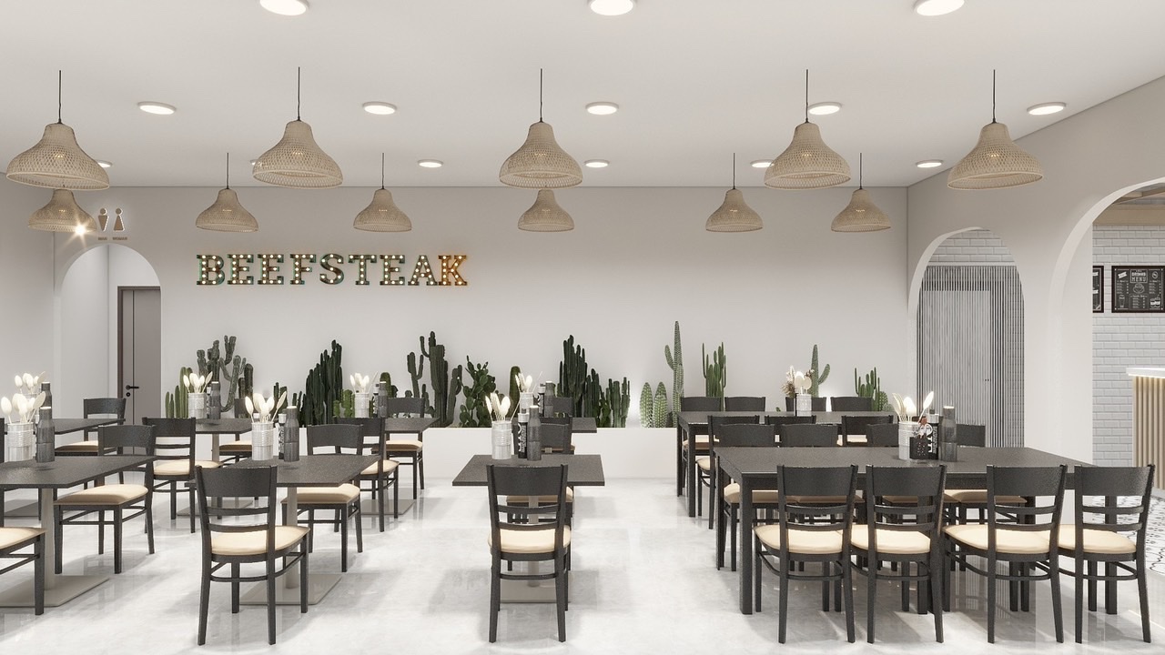 DỰ ÁN THI CÔNG NỘI THẤT NHÀ HÀNG